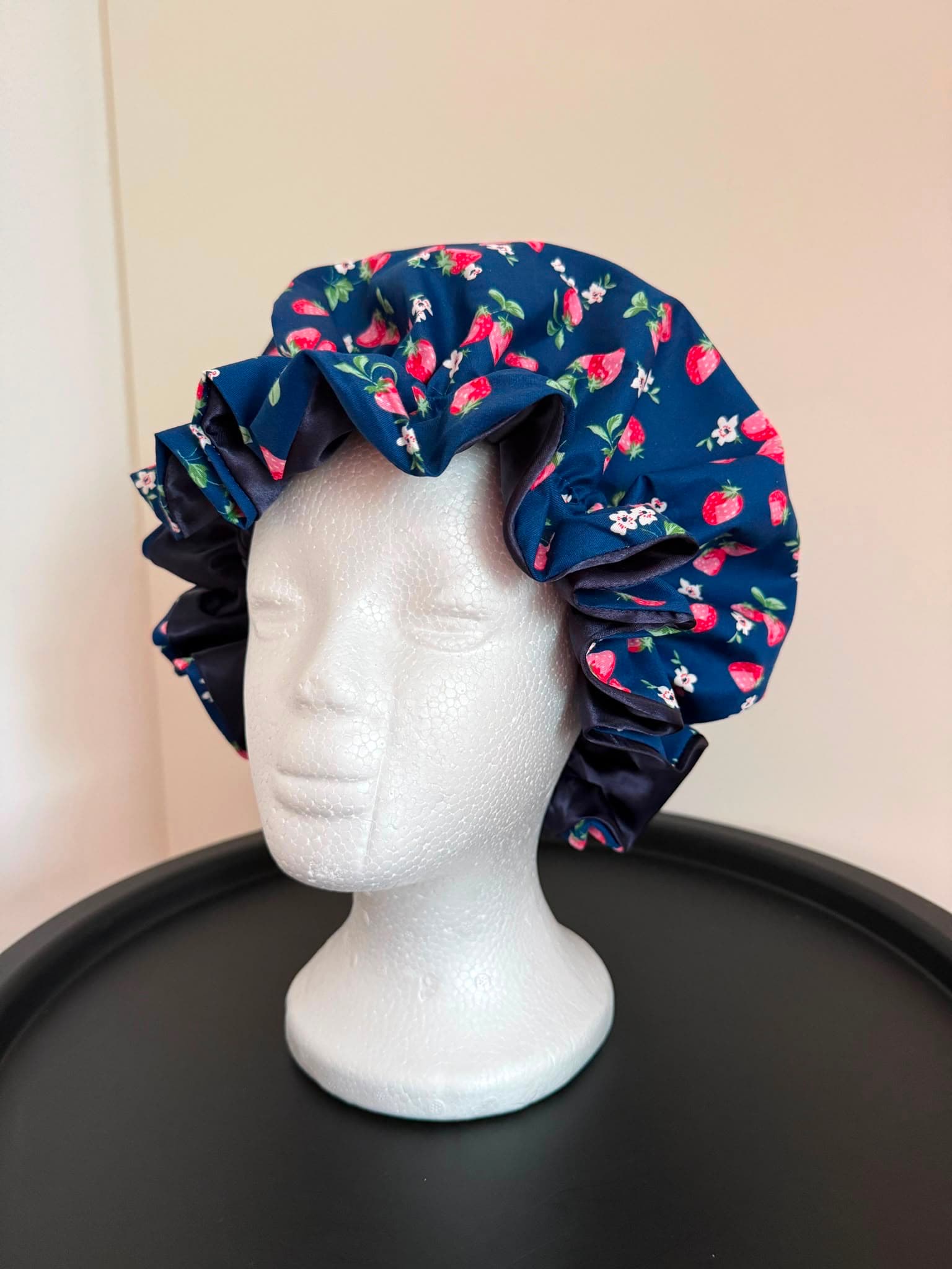 Nightberry satin bonnet